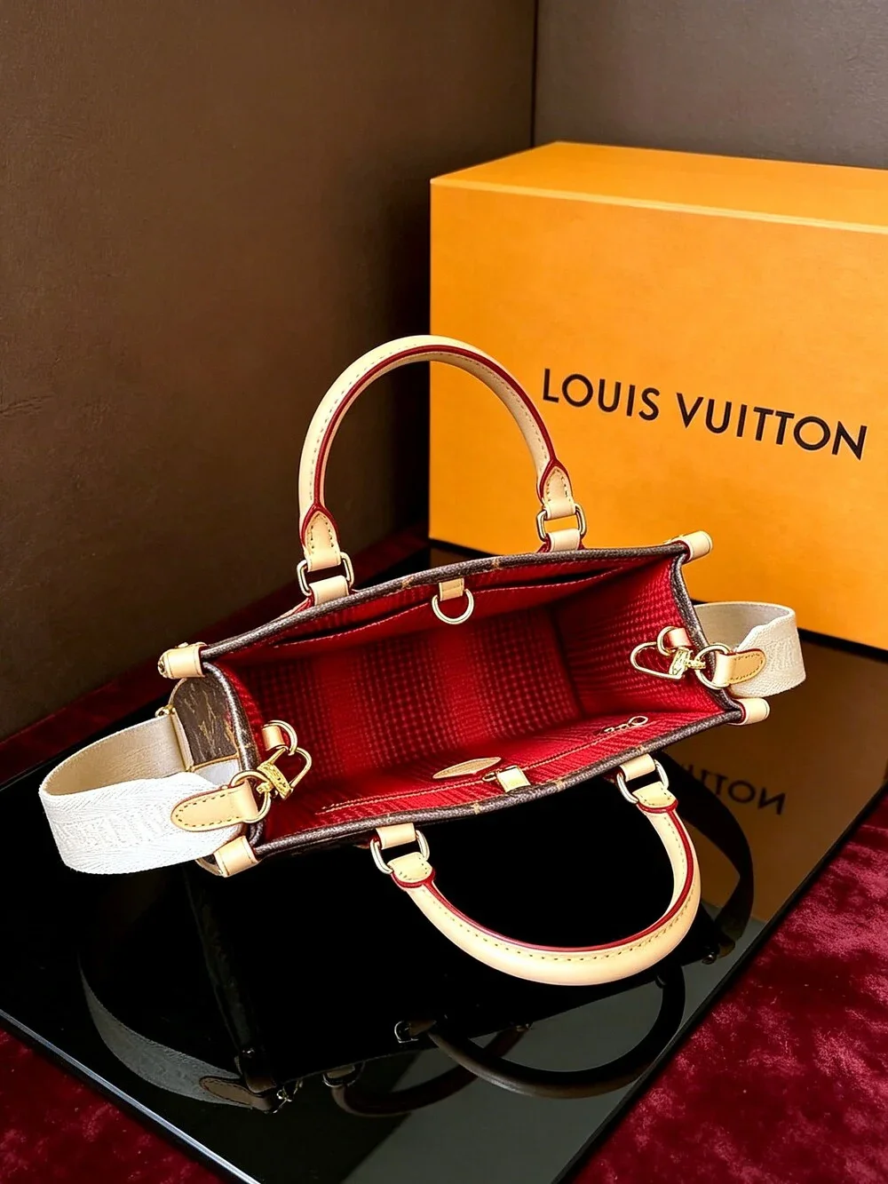 Louis Vuitton PM Monogram Paint Dots